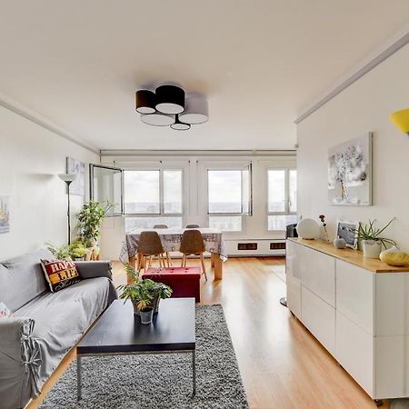 Appartement Place D'Italie Superbe Vue Париж Екстериор снимка